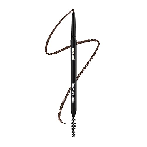 Waterproof Eyebrow Pen with Brush, Brow Pencil & Lash Spoolies for Eyelash Extensions, Eye Brow Pencils for Women, Eyelash Brush & Spoolie Combo Beauty & Personal Care Mented