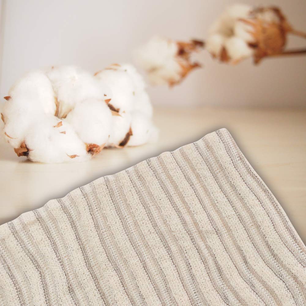Exfoliating Washcloth [Made in Japan] Extra Long Exfoliating Towel Special Texture Makes Fluffy Foam Lather, Back Scrubber, Dead Skin Cell Remover Beauty and Personal Care Terra Distribution