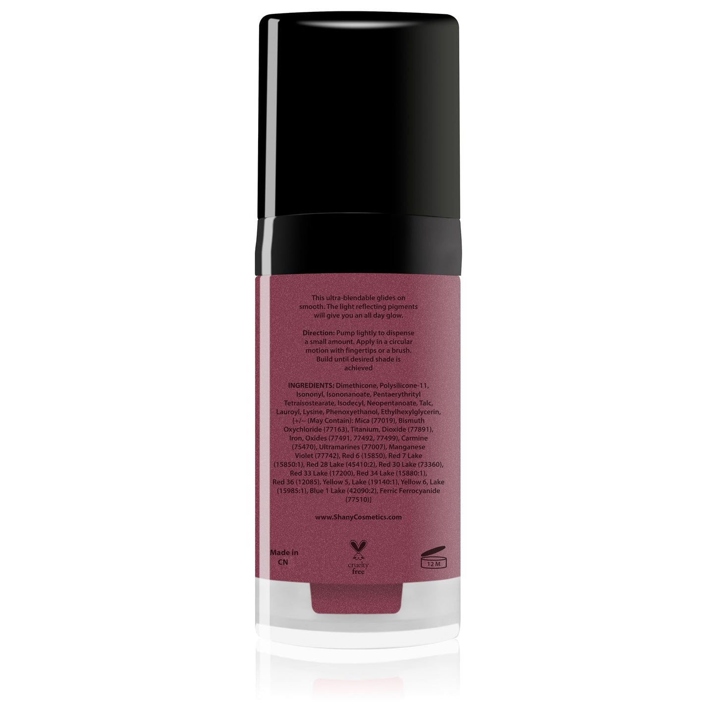 SHANY Paraben Free HD Liquid Cream Blush - Creamy & Blendable Color - DISTINTIVE Beauty & Personal Care SHANY