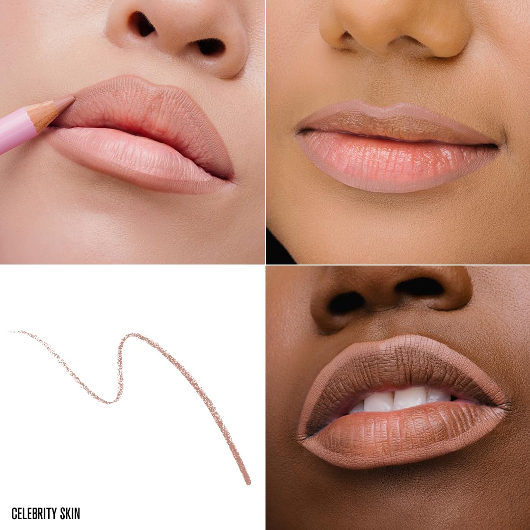 Jeffree Star Cosmetics Velour Lip Liner, Creamy Formula, Satin Finish, Long-Lasting, Peptide Complex, Mineral Oil-Free, Vegan & Cruelty-Free Beauty & Personal Care Jeffree Star
