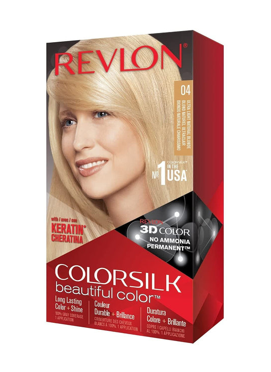 Colorsilk By Revlon, Ammonia-Free Permanent, Haircolor: Ultra Natural Blonde #11N - 1 Ea ( Pack of 3 ) Beauty & Personal Care REVLON
