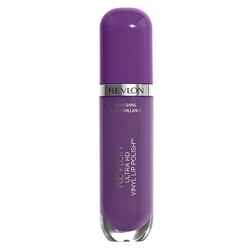 Revlon Ultra HD Vinyl Lip Polish, Liquid Lipstick, Game On, Violet Gloss Beauty & Personal Care REVLON