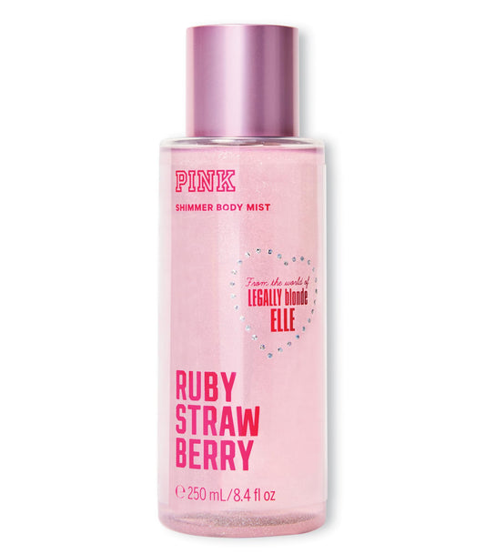 Victoria's Secret PINK | Elle Shimmer Body Mist, Ruby Strawberry, 8.4 oz