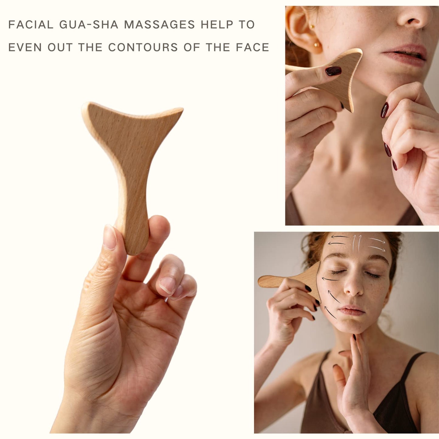 Allshow Wood Facial Therapy Kit, 7 Pcs Maderoterapia Facial Kit, Face Wood Therapy Set, Wooden Face Sculpting Set- Aging Wrinkles, Puffiness Facial Beauty & Personal Care Allshow
