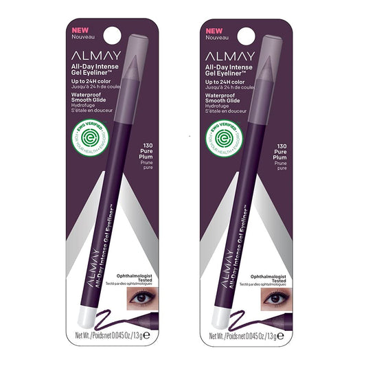 Pack of 2 Almay All-Day Intense Gel Eyeliner, Pure Plum 130 Beauty & Personal Care Almay