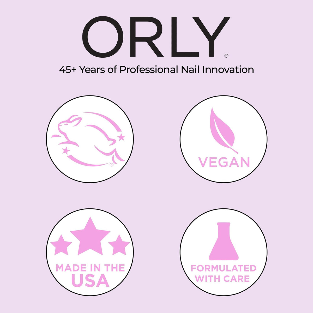 ORLY Won’t Chip Protective Topcoat | Polymer Formula for Long-Lasting, Chip-Resistant Manicures | Seals & Protects Nail Colour | High Shine Finish |
