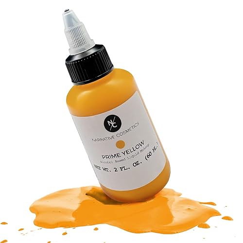 Narrative Cosmetics FX Alcohol Airbrush Paint - 2 fl oz | Waterproof, Quick-Dry, Skin-Safe Body & SFX Makeup | Brush or Sponge | Stage, Film Beauty & Personal Care Narrative Cosmetics