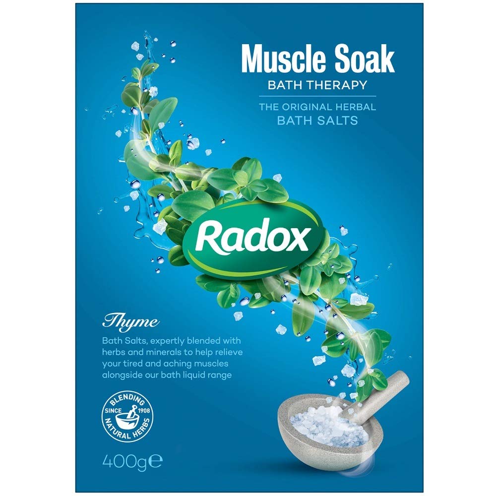 Radox Muscle Soak Herbal Bath Salts Beauty and Personal Care Radox