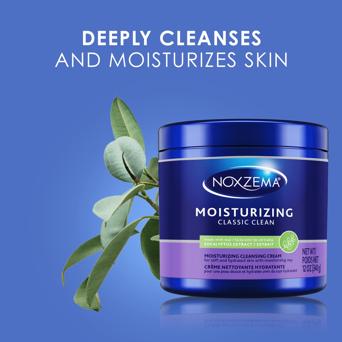 Noxzema Classic Clean Cream Moisturizing Cleansing, 12 oz Beauty & Personal Care Noxzema