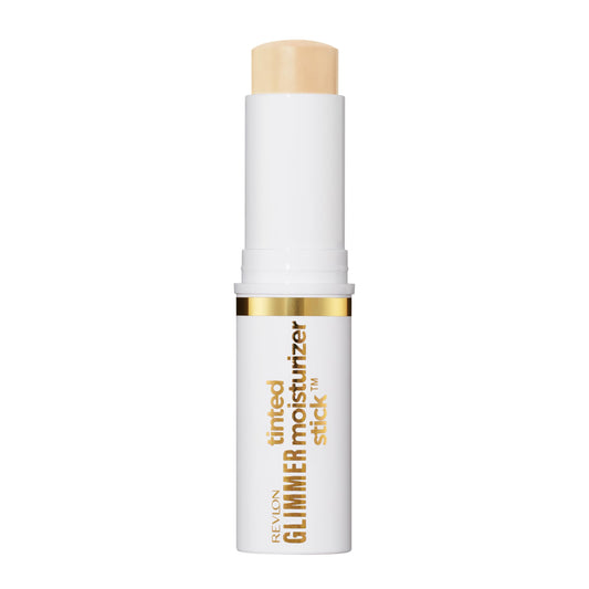 Revlon Glimmer Tinted Moisturizer Stick for Face, Lightweight Foundation, Hydrating Skincare-Infused Makeup, 100, 0.31 oz Beauty & Personal Care REVLON