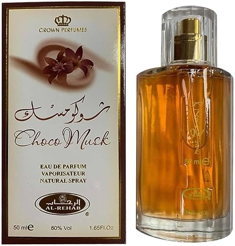 Choco Musk 50ml Eau De Parfum for men and women | Chocolate Musk Beauty & Personal Care Crown Perfumes