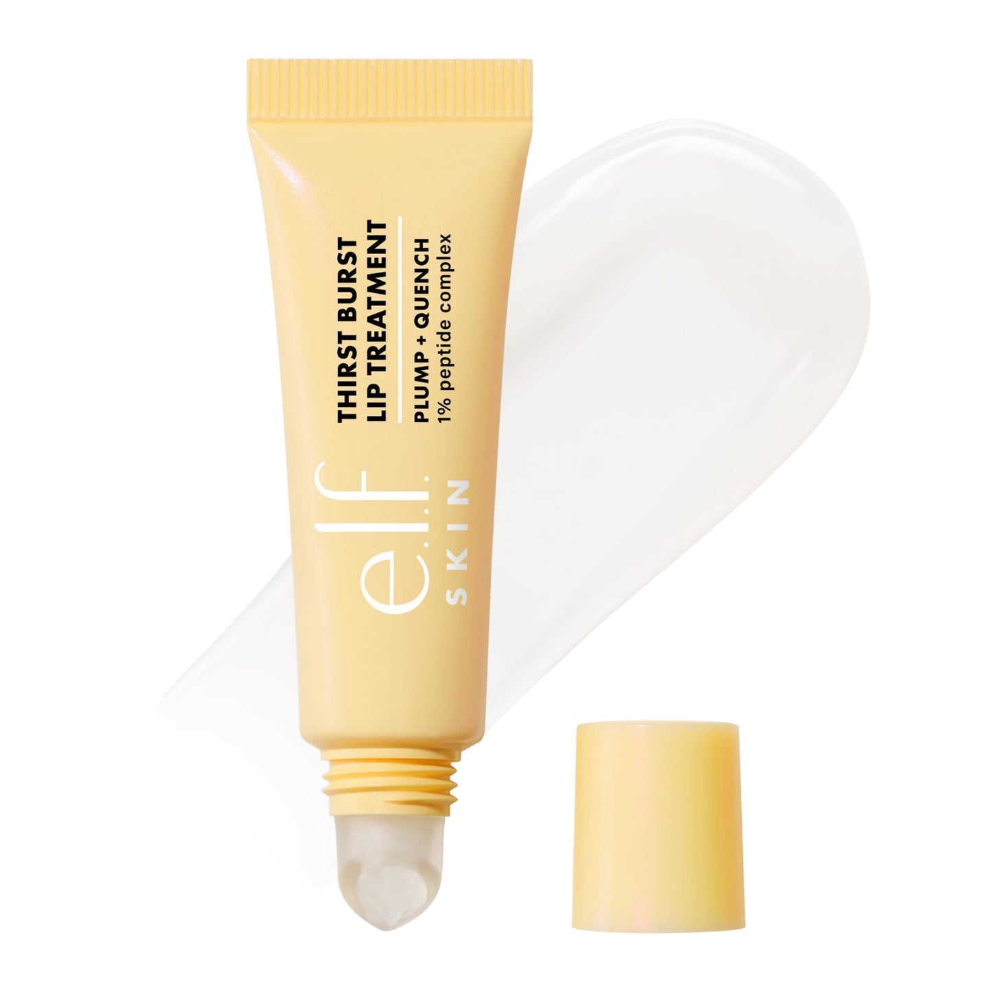 e.l.f. SKIN Thirst Burst Lip Treatment, Hydrating Lip Balm Moisturizer for Plumping & Relieving Dry Lips, Vegan & Cruelty-Free, Pomelo Beauty and Personal Care e.l.f. Default Title