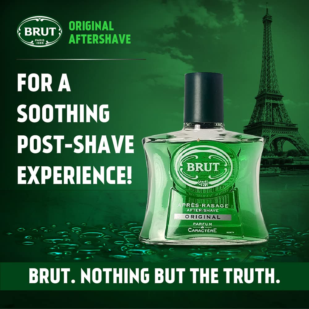 Brut Original by Faberge for Men 3.3 oz After Shave Pour Beauty & Personal Care Brut