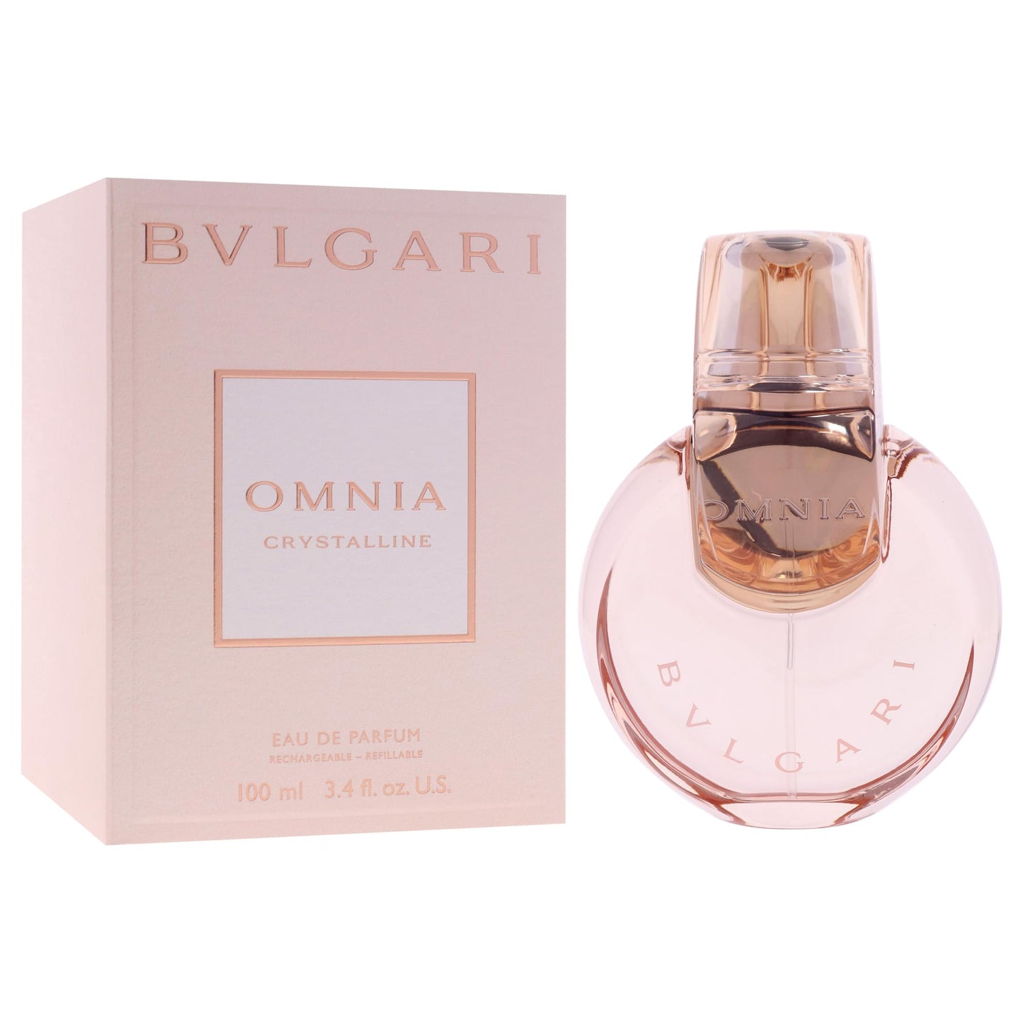 Omnia Crystalline by Bvlgari for Women - 3.4 oz EDP Spray Beauty & Personal Care BVLGARI