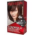 Revlon ColorSilk Hair Color, [32] Dark Mahogany Brown 1 ea (Pack of 12) Beauty & Personal Care REVLON
