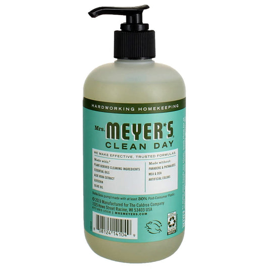 MRS. MEYER'S CLEAN DAY Hand Soap, Basil Scent, 12.5 Fl Oz Bottle (Pack of 6) Beauty & Personal Care Mrs. MEYER'S