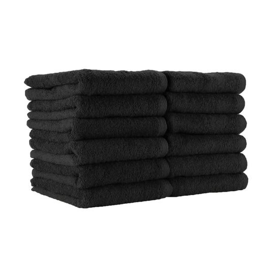 Arkwright Bleach Resistant Salon Towels 12 Pack - 100% Cotton Hair Towels, Soft, Absorbent, Quick Dry Spa & Barber Towels for Hair Stylist, Nail Salon