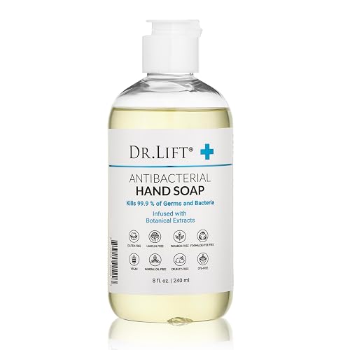 Dr. Lift Antibacterial Hand Soap, Light Scent, Daily Liquid Soap With Plant Extracts, Tea Tree, Willow Bark, and Oat, Gentle and Non Drying Beauty & Personal Care DR. LIFT