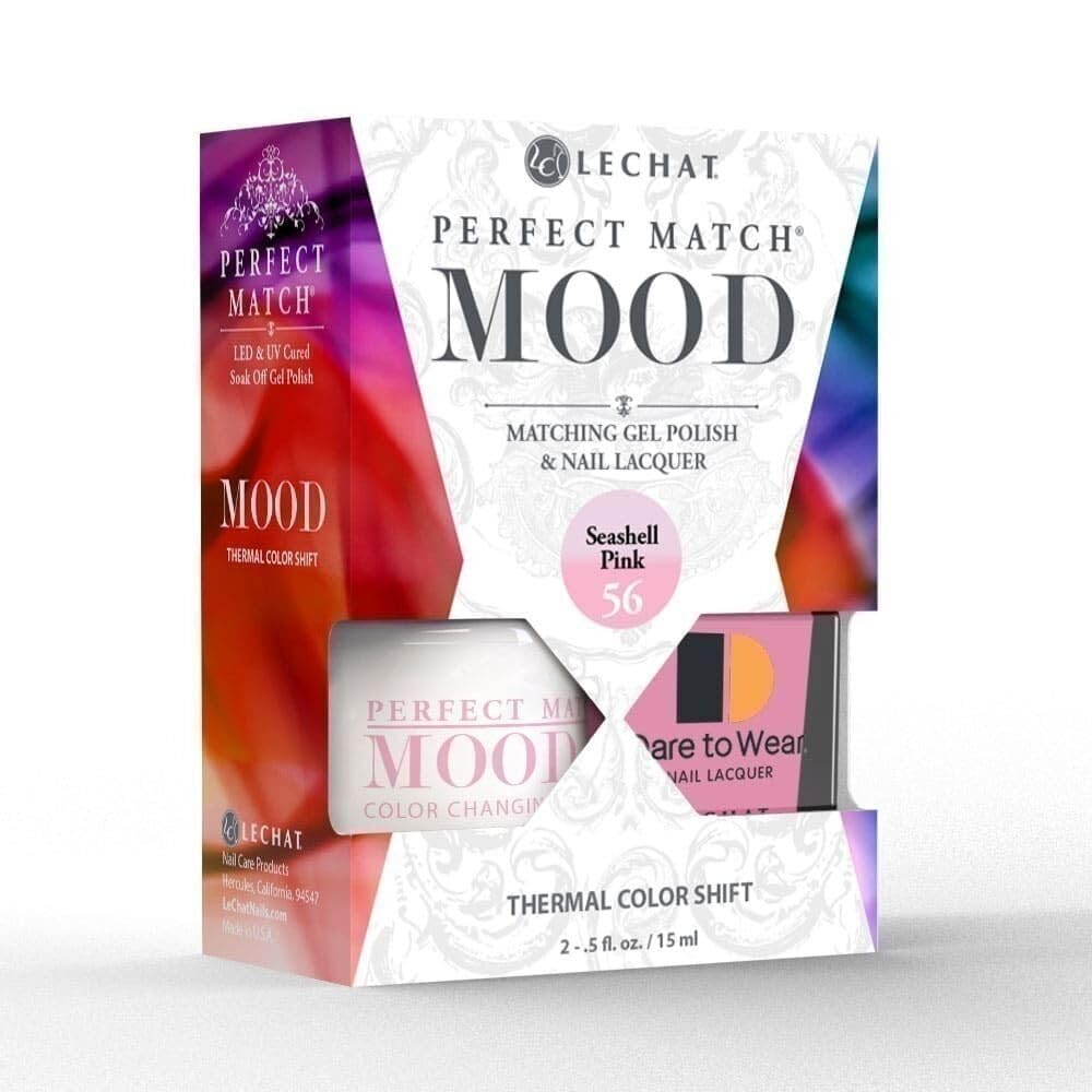 LeChat Match Mood Duo Set - Seashell Pink PMMDS56