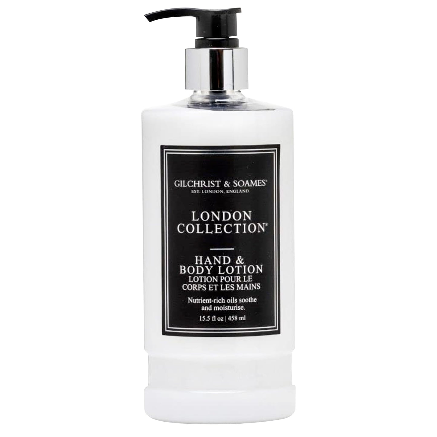 Gilchrist & Soames London Hand & Body Lotion - Natural Moisturizer with Red Tea, Soy, Grape Seed Oil, & Ginkgo - Paraben & Sulfate Free Cream Beauty & Personal Care Gilchrist & Soames