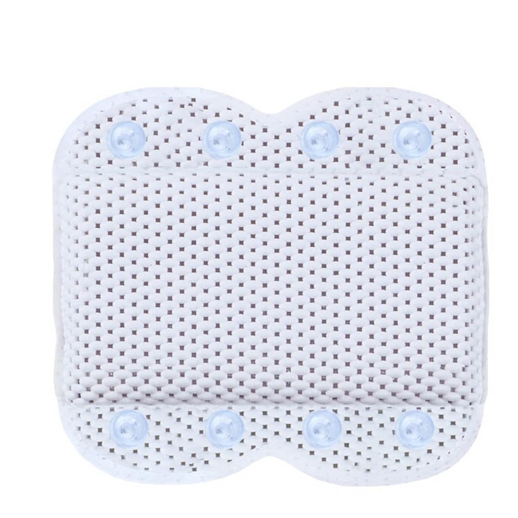 HIONJIN PVC Foam Bathtub Pillow Bathroom Pillow with Suction Cups Bath Non-Slip Waterproof Sponge Pillow Beauty and Personal Care HIONJIN