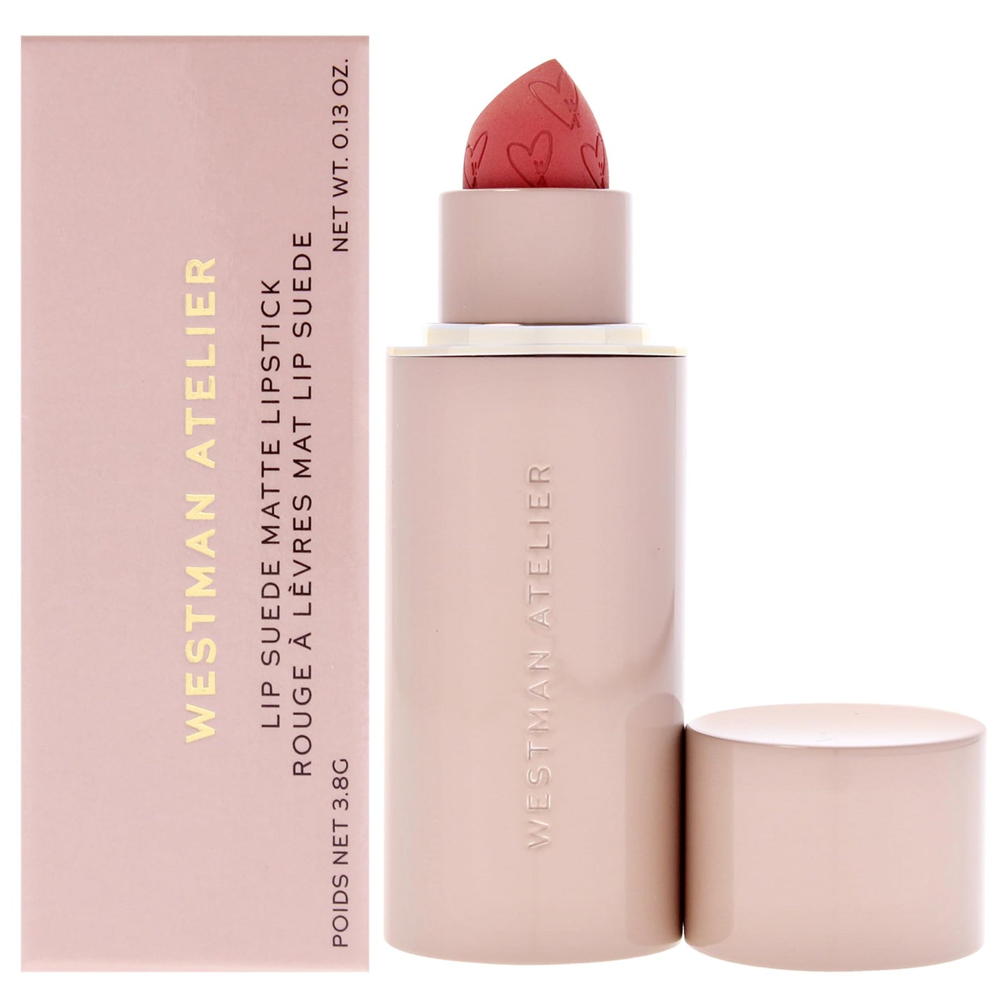 Westman Atelier Lip Suede Matte Lipstick - Minx for Women - 0.31 oz Lipstick Beauty & Personal Care WESTMAN ATELIER
