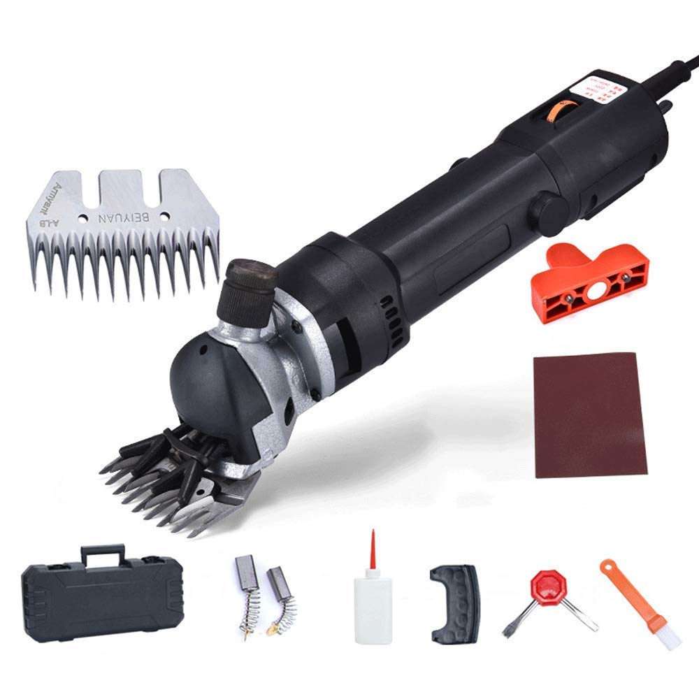 GagalU Sheep Shears 1000W Shearing Machine Heavy Duty Electric Grooming Clippers Farm Animal Shave Tool with 6 Adjustable Speed for Pet Wool Livestock Beauty and Personal Care GagalU