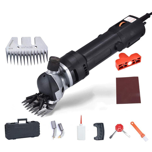 GagalU Sheep Shears 1000W Shearing Machine Heavy Duty Electric Grooming Clippers Farm Animal Shave Tool with 6 Adjustable Speed for Pet Wool Livestock Beauty and Personal Care GagalU