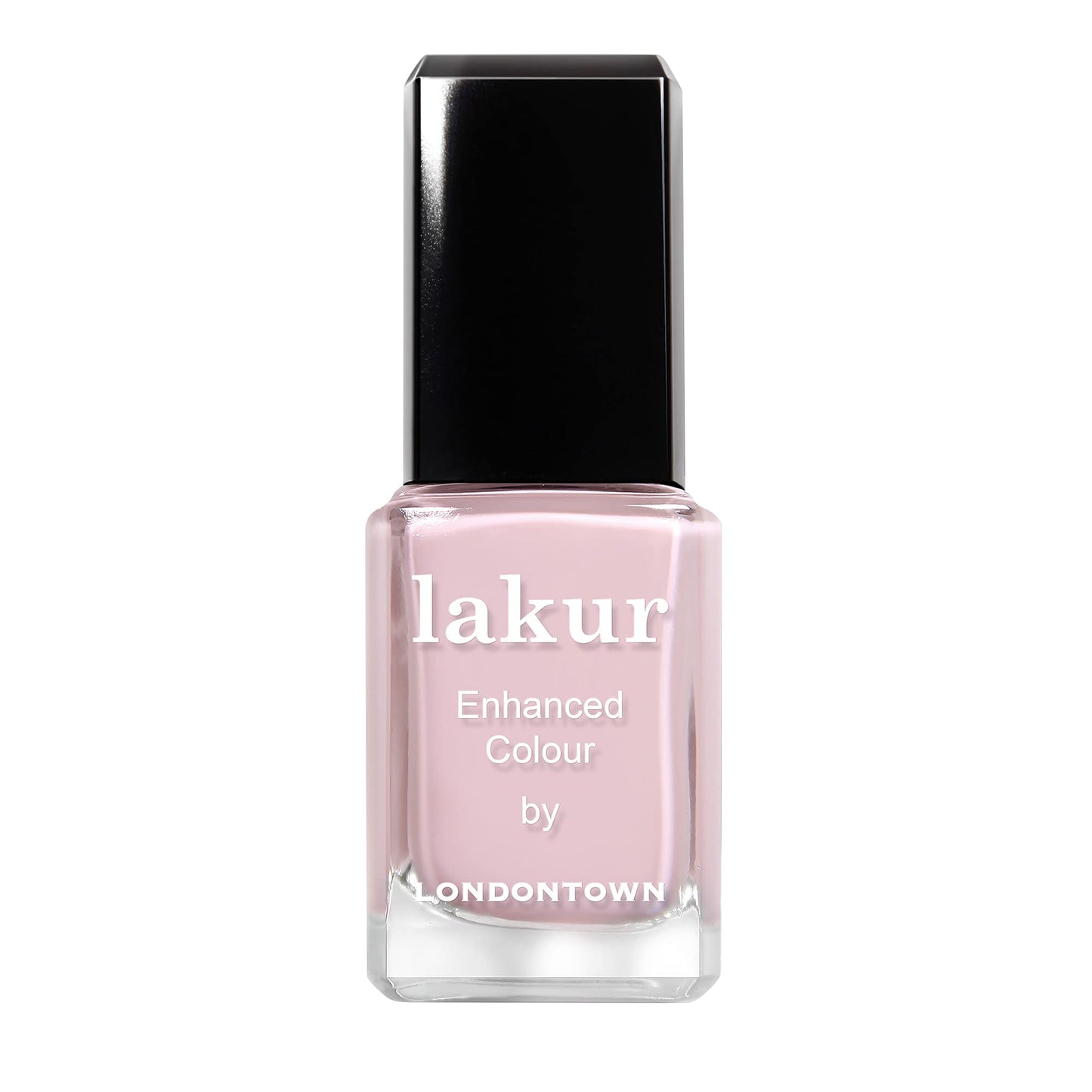 LONDONTOWN lakur Nail Polish - Chip-Resistant, Non-Toxic, Conditions & Hydrates Nails | Glossy Light Pink, Rosewater, .40 fl oz Beauty & Personal Care LONDONTOWN