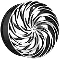 Azara AZA-531 22x8.5 5x112 5x114.3 +38 Cb 74.1 Gloss Black & Machined Beauty & Personal Care Azara