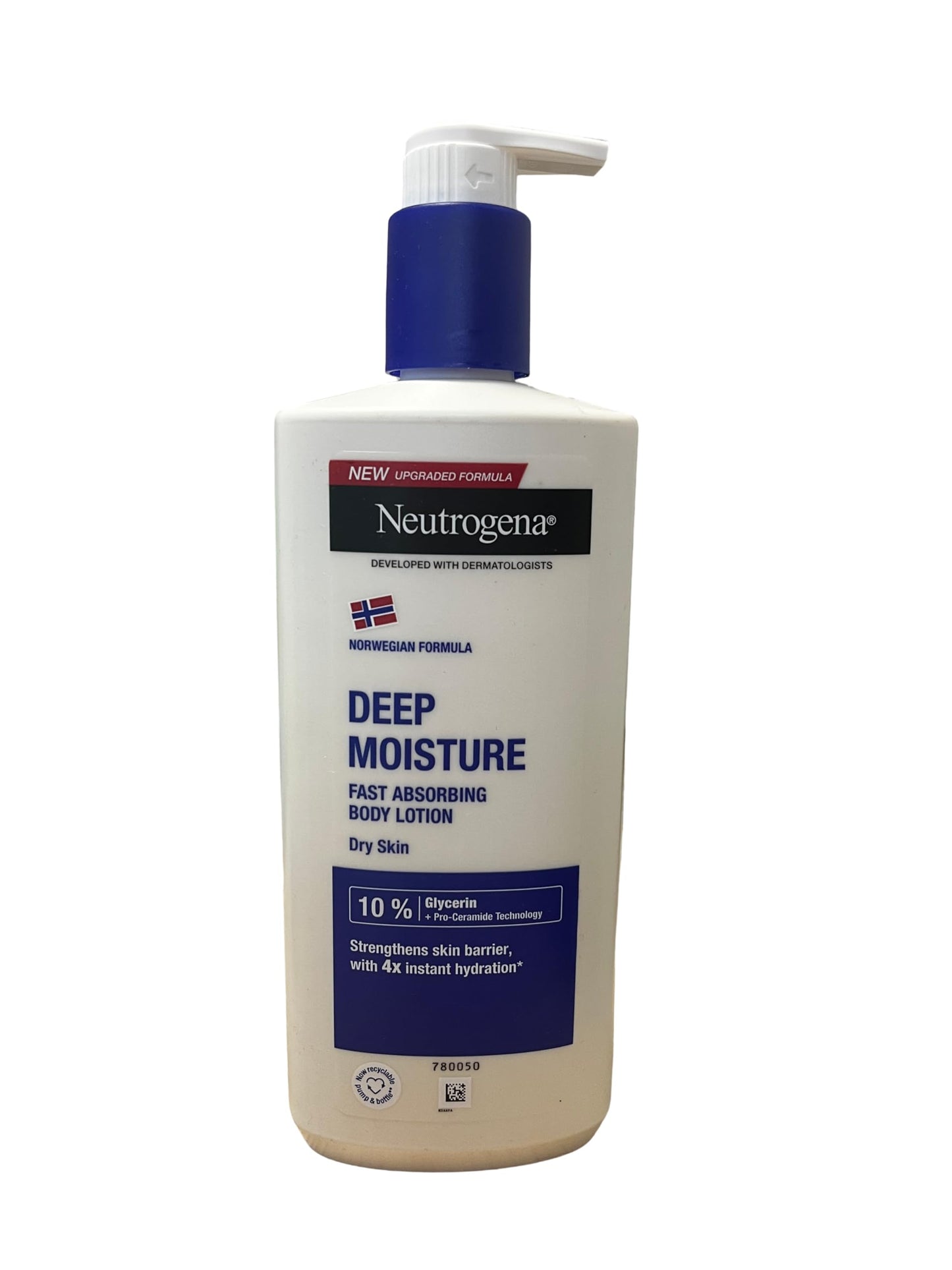 Neutrogena Norwegian Formula Deep Moisturiser Body Lotion - Dry Skin (400ml) Beauty & Personal Care Neutrogena