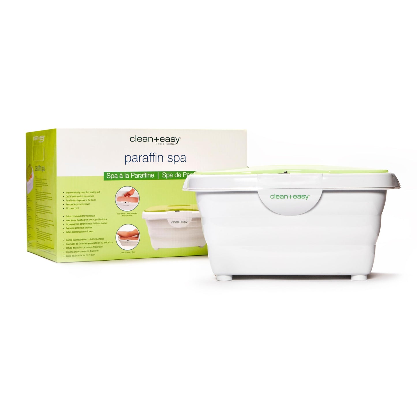 Clean + Easy Digital Paraffin Wax Warmer with Refills - Paraffin Wax Machine for Hand & Feet, Moisturizing Spa Treatment Beauty and Personal Care Clean + Easy