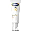 CETAPHIL Everyday Sunscreen Tinted Face Lotion, 1.7 fl oz, Travel Size Sunscreen, 100% Mineral UVA/UVB Filters: Titanium Dioxide & Zinc Oxide, SPF 40 Beauty & Personal Care Cetaphil