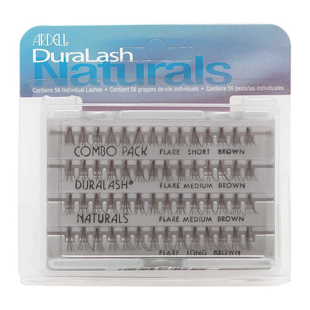 Ardell DuraLash Naturals Combo Pack - Flare Short, Medium, Long Brown 240486 Beauty & Personal Care Ardell