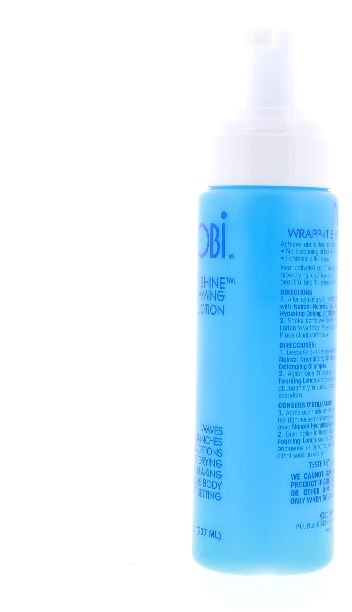 Nairobi Wrapp-It Shine Foaming Lotion 8oz by Nairobi Beauty & Personal Care Nairobi