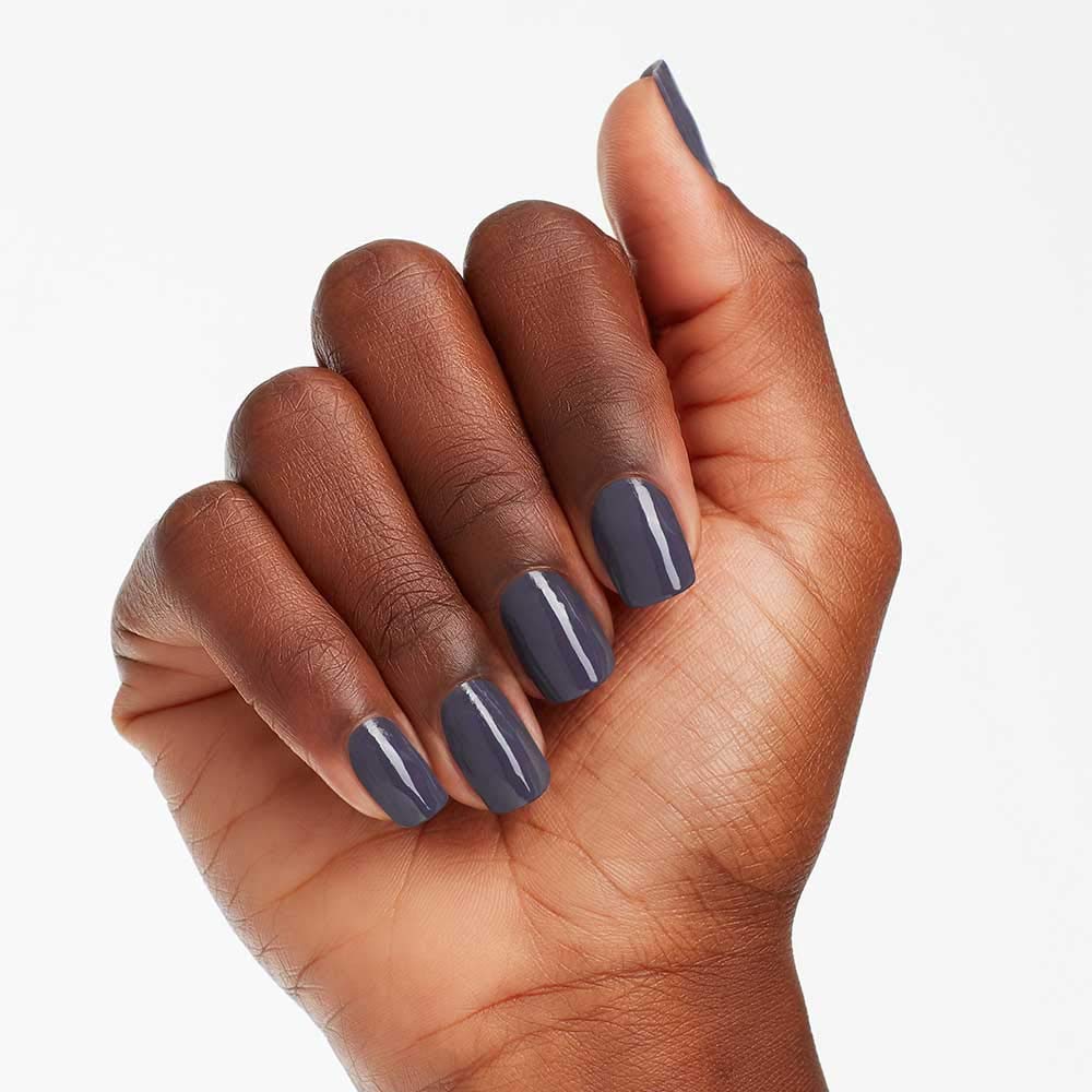 OPI Nail Lacquer Less is Norse | Opaque Dark Blue Crème Chip Resistant Nail Polish | Iceland Collection Beauty & Personal Care OPI