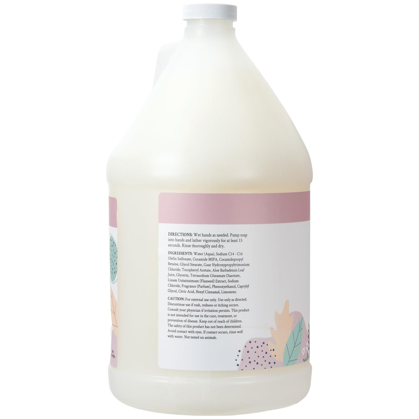 Ginger Lily Farms Botanicals Conditioning Liquid Hand Soap Refill, 100% Vegan & Cruelty-Free, Whispering Rose Scent, 1 Gallon (Pack of 4) Beauty & Personal Care Ginger Lily Farms