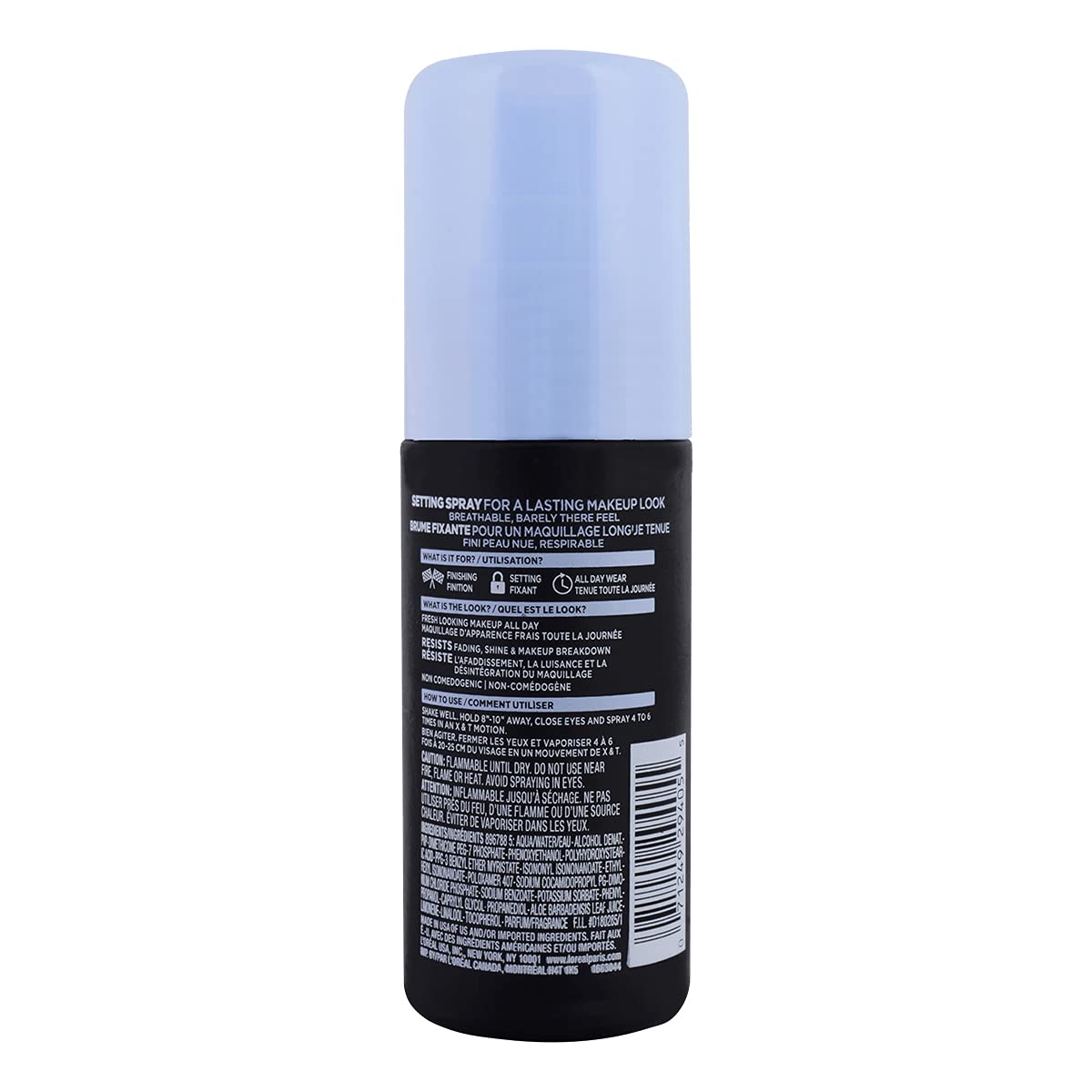 L'Oreal Paris Makeup Infallible Pro-Spray and Set Makeup Extender Setting Spray, 3.4 Ounce Beauty & Personal Care L'Oreal Paris