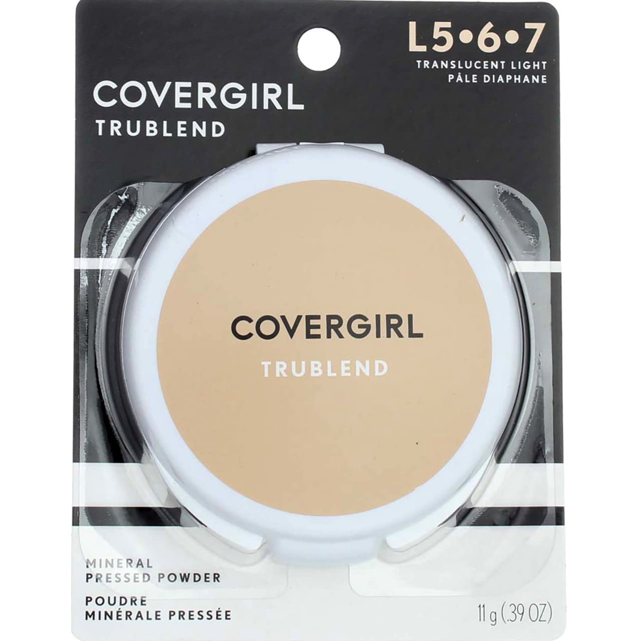 COVERGIRL truBlend Pressed Blendable Powder, Translucent Light, 0.39 Ounce (packaging may vary) Beauty & Personal Care COVERGIRL