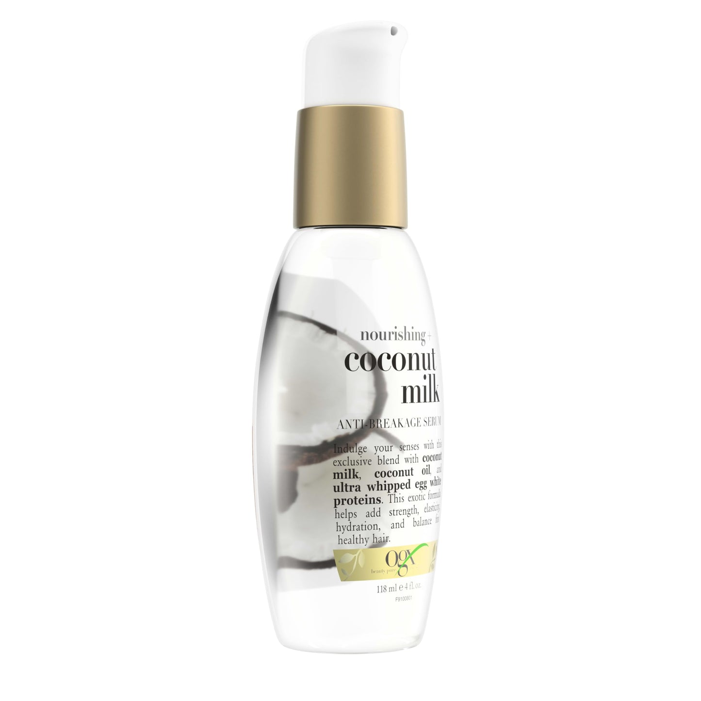 OGX Nourishing + Coconut Milk Anti-Breakage Serum, 4 Fl Oz Beauty & Personal Care OGX