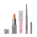 Rinna Beauty Icon Lip Kit - Delilah - All-in-One Lip Kit Includes Lipstick, Lip Gloss, Lip Liner - PINK NUDE look - Anti-Aging, Moisturizing, Beauty & Personal Care Rinna Beauty