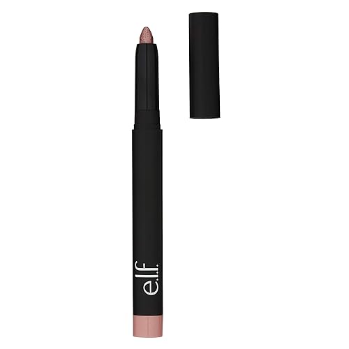 e.l.f. No Budge Shadow Stick, Smudge-Proof, Long Lasting, Creamy, Blends Effortlessly, Avoids Creasing, Rose Gold, All-Day Wear, 0.056 Oz Beauty & Personal Care e.l.f.