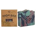 COLE WHEELER High Bar Soap for Men - Luxury Natural Exfoliating & Moisturizing, Vegan, Animal Fat Free, Unisex Body Soap, 5-Ounces, Leather & Sage Beauty & Personal Care COLE WHEELER