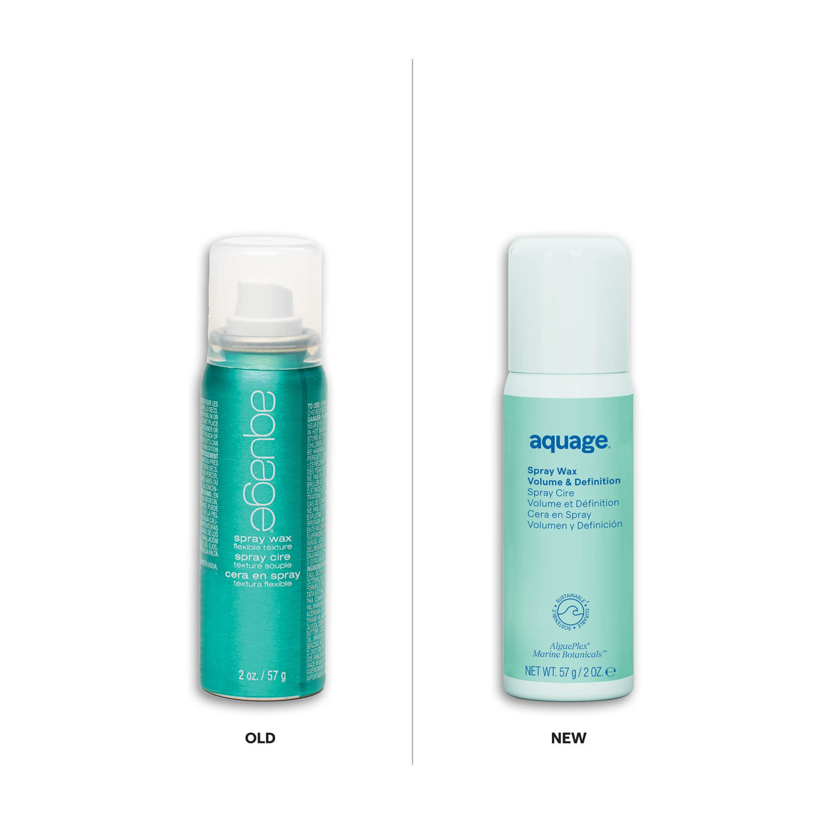 Aquage Spray Wax, Flexible Texturizing Spray, Travel Size, Gives Soft Texture, Volume, and Embraces Natural Hair, 2 oz. Beauty & Personal Care Aquage