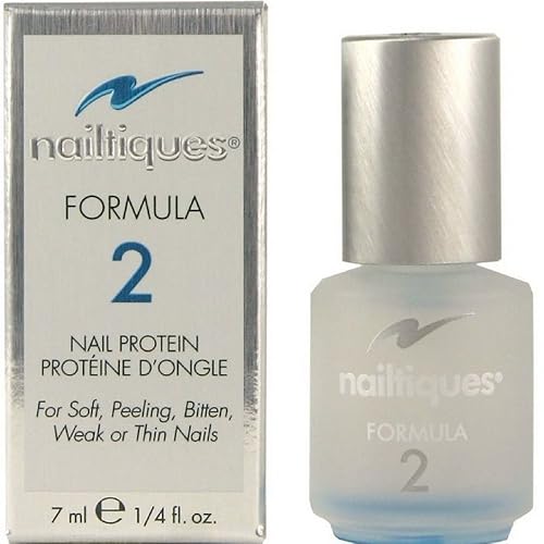 Nailtiques Nail Protein Formula 2, 0.25 oz ( Pack of 3) Beauty & Personal Care Nailtiques