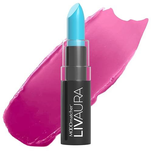 MOODmatcher LIVAURA Long Lasting Lipstick for Women - Color Changing Moisturizing Cream Lipsticks, Smudge Proof Lip Stick, Easy to Apply Lip Makeup, Beauty & Personal Care MOODmatcher
