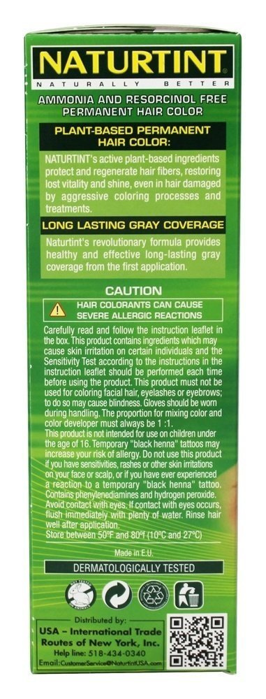 Naturtint Hr Clr 1n Ebony Blk Beauty & Personal Care Naturtint