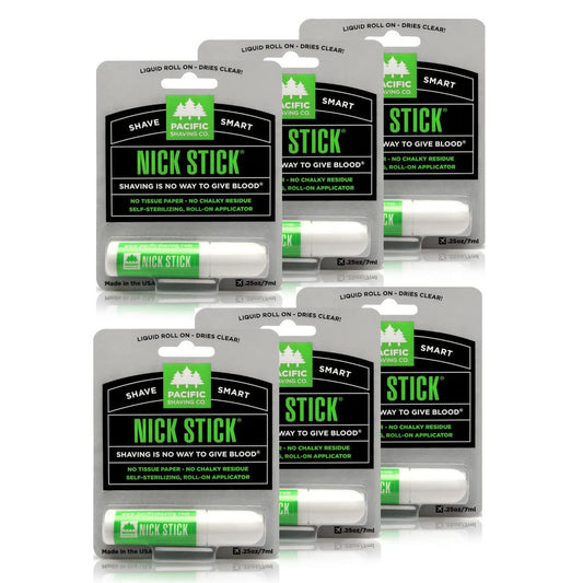 Pacific Shaving Company Nick Stick - A Shave Essential - Puts Nicks in Their Place - Liquid Roll-On Applicator, Dries Clear - With Vitamin E & Aloe Beauty and Personal Care Pacific Shaving Company