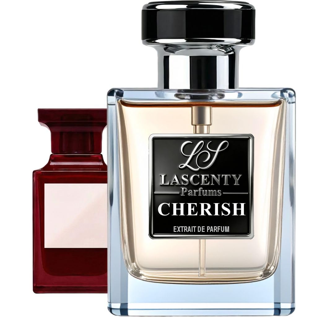 LaScenty CHERISH Inspired by T.F. Lost Cherry Perfume for Women and Cologne for Men (50ml) | Extrait de Parfum | Long-Lasting Gourmand Fruity Floral Beauty & Personal Care LaScenty