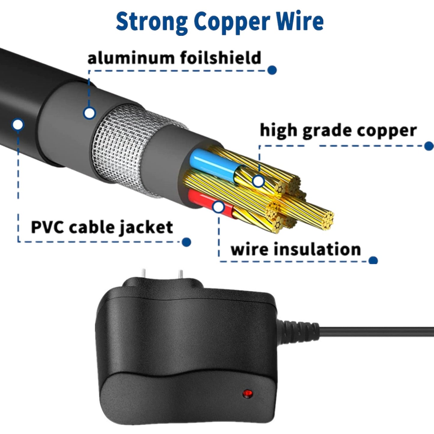 Jantoy AC/DC Adapter for OtLite CDO-007 290089 4050 290G59 ODO-007 LED Handheld Task Lamp OTT Lite Power Supply Cord Cable Charger Beauty and Personal Care Jantoy